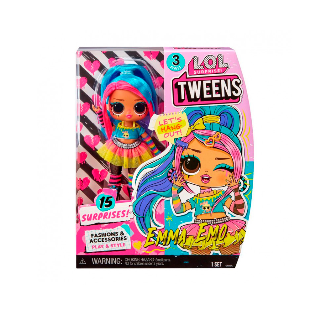 Muñeca L.O.L SURPRISE TWEENS S3 EMMA EMO