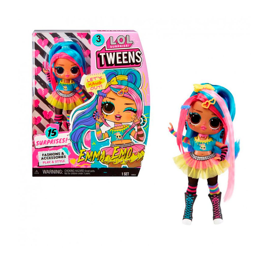 Muñeca L.O.L SURPRISE TWEENS S3 EMMA EMO