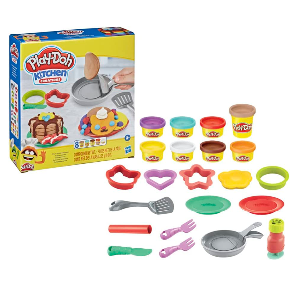 Play Doh Flip N Pancakes Playset